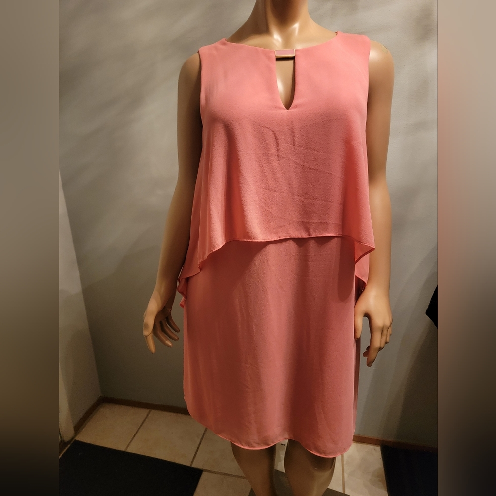 Vince Camuto Dress, 18W,  soft pink